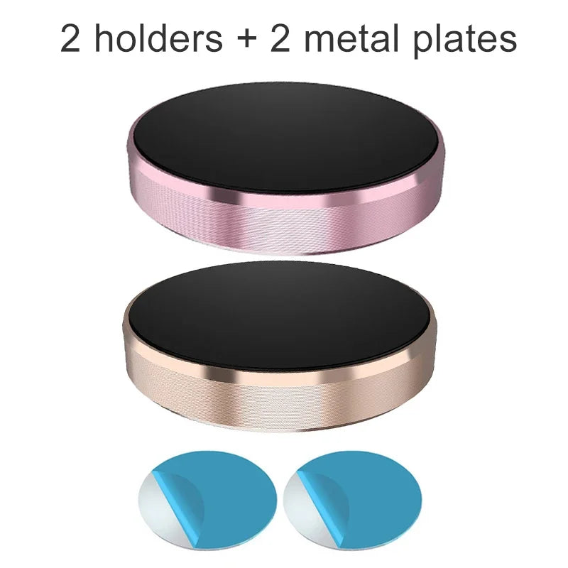 Magnetic car phone holder